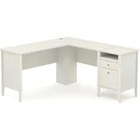 Sauder® Larkin Ledge® Glacier Oak® L-Shaped Desk