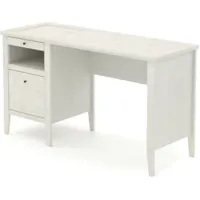 Sauder® Larkin Ledge® Glacier Oak® Single Pedestal Desk