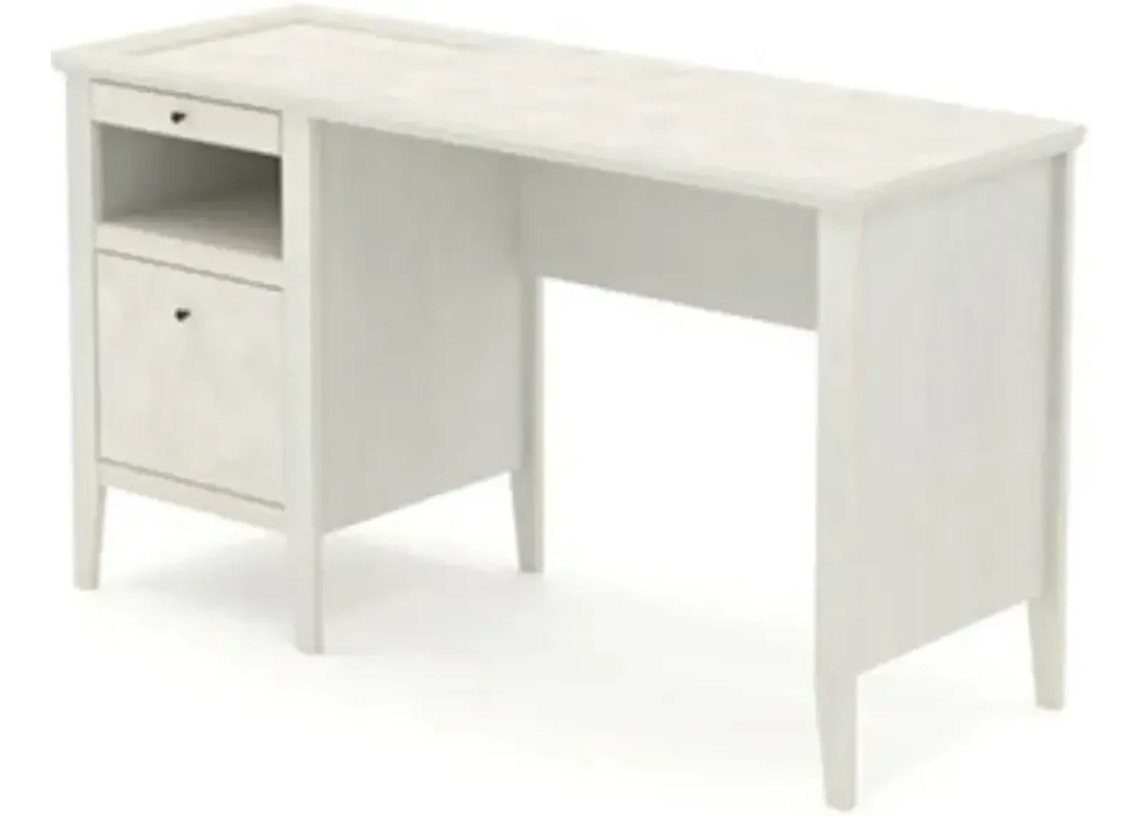 Sauder® Larkin Ledge® Glacier Oak® Single Pedestal Desk