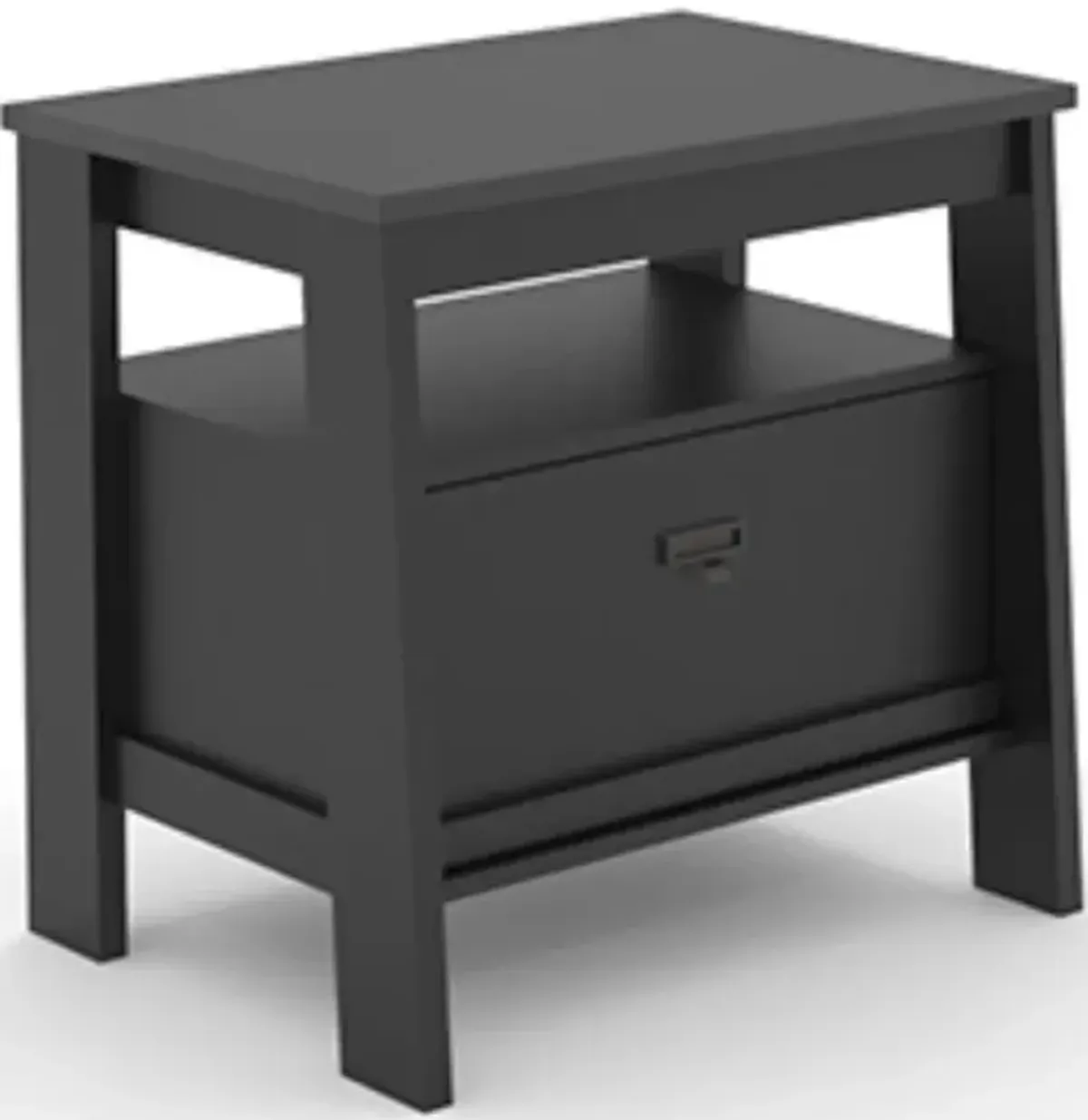 Sauder® Trestle® Raven Oak® Nightstand