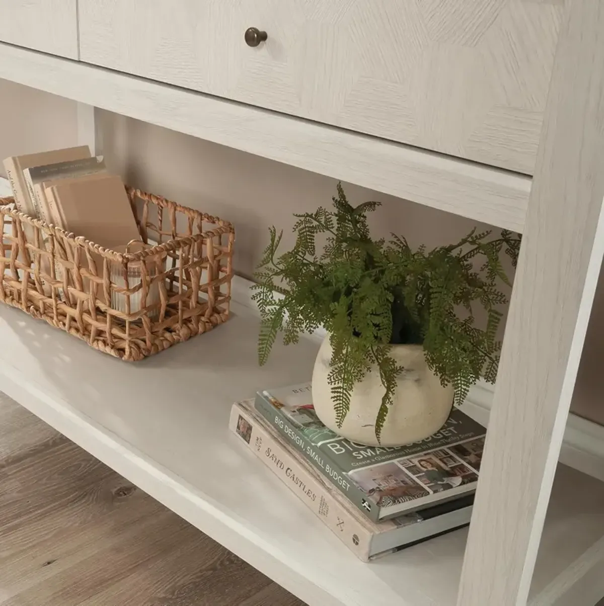 Sauder® Larkin Ledge® Glacier Oak® Console Table