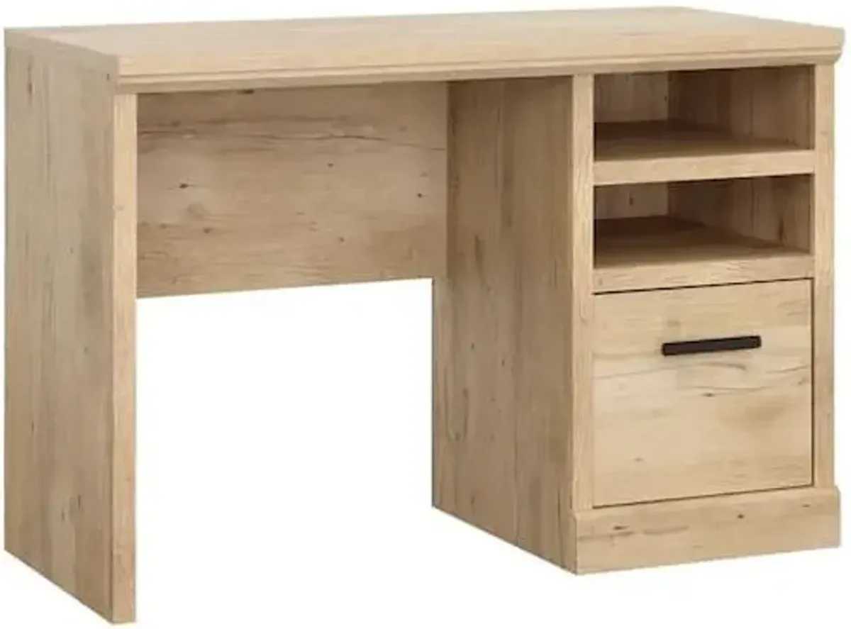 Sauder® Aspen Post® Prime Oak® Desk with File Drawer