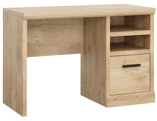 Sauder® Aspen Post® Prime Oak® Desk with File Drawer