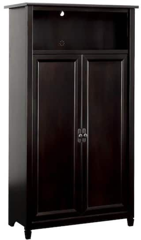 Sauder® Edge Water® Estate Black® Storage Cabinet