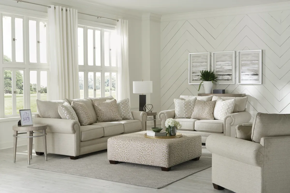 iAmerica Castillo Square Cocktail Ottoman