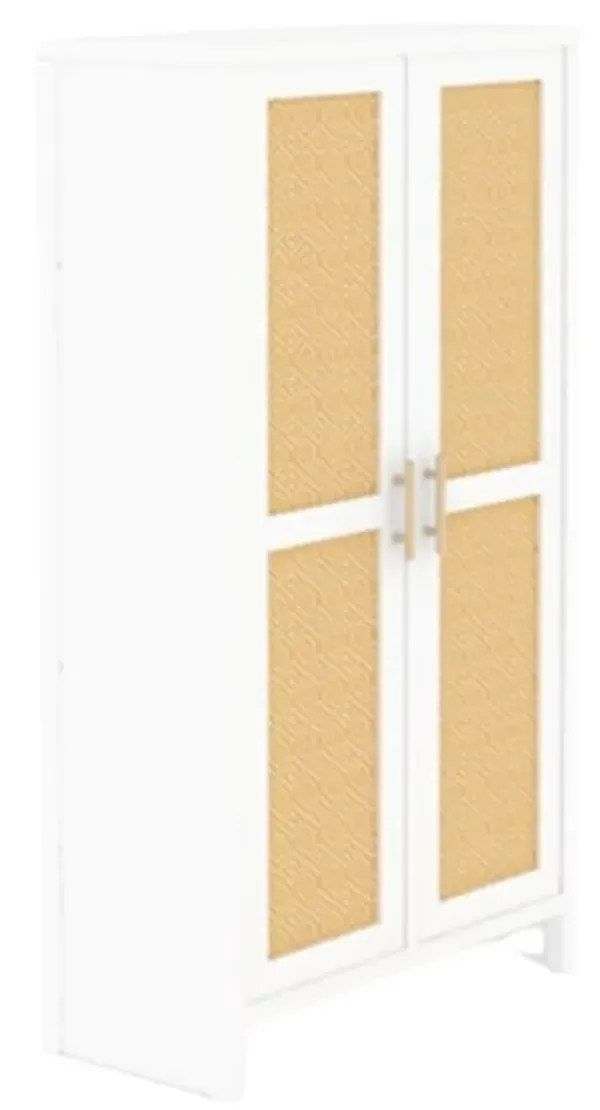 Sauder® Issabella Isle White Storage Cabinet