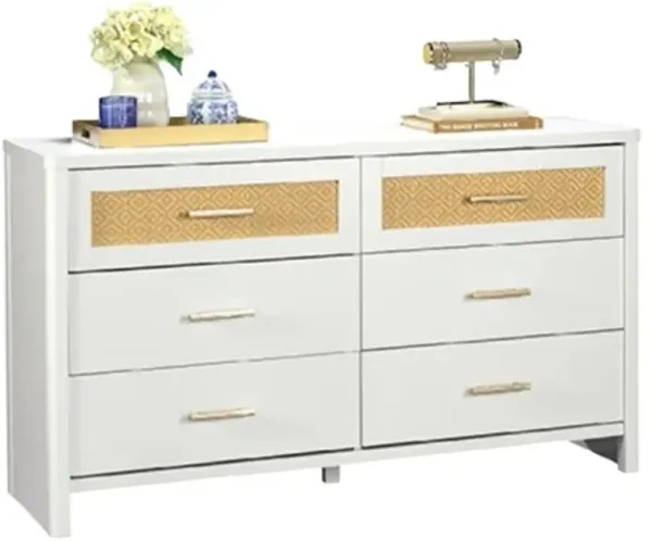 Sauder® Issabella Isle White Modern Dresser