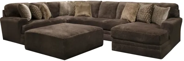 iAmerica Hercules Chocolate 3 Piece Modular Sectional
