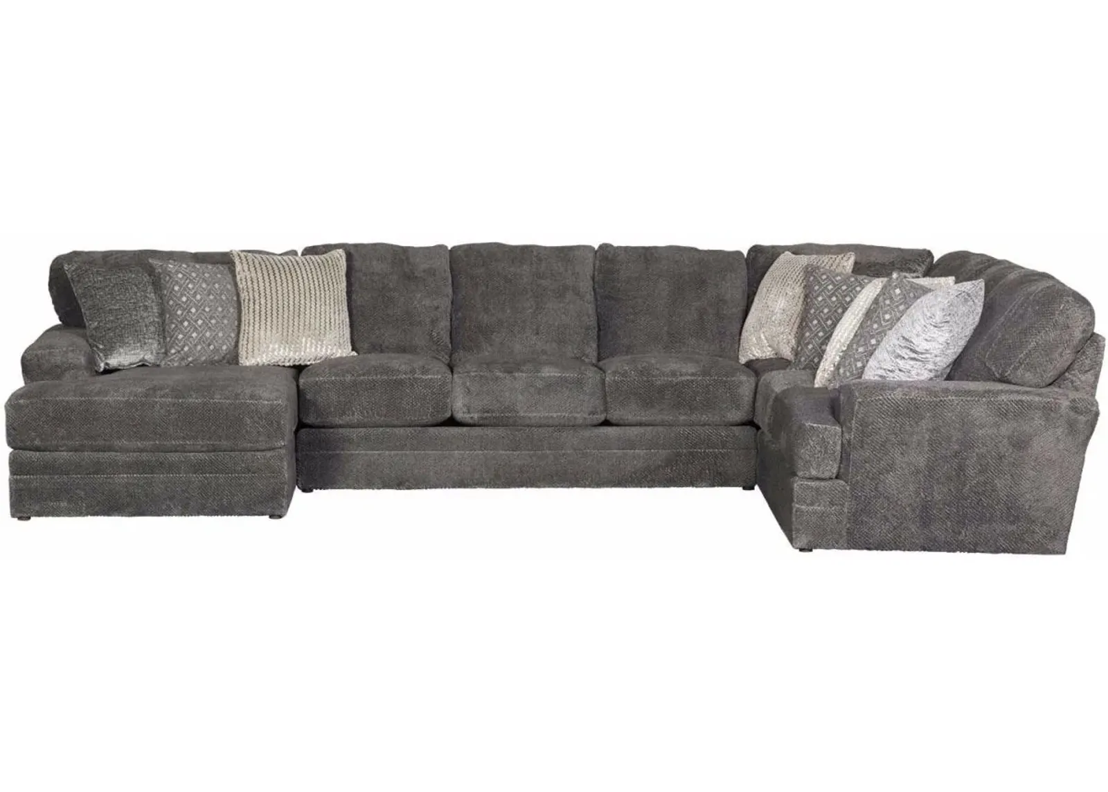 iAmerica Furniture Hercules Smoke 3 Piece Sectional P81100894