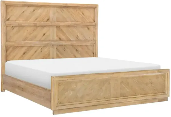 Legacy Classic Torrance Aged Driftwood King Panel Bed
