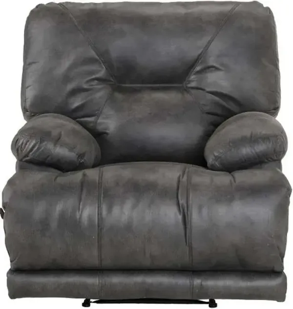 iAmerica Odyssey Slate Lay Flat Manual Recliner