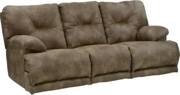 iAmerica Voyager Brandy Manual Reclining Sofa