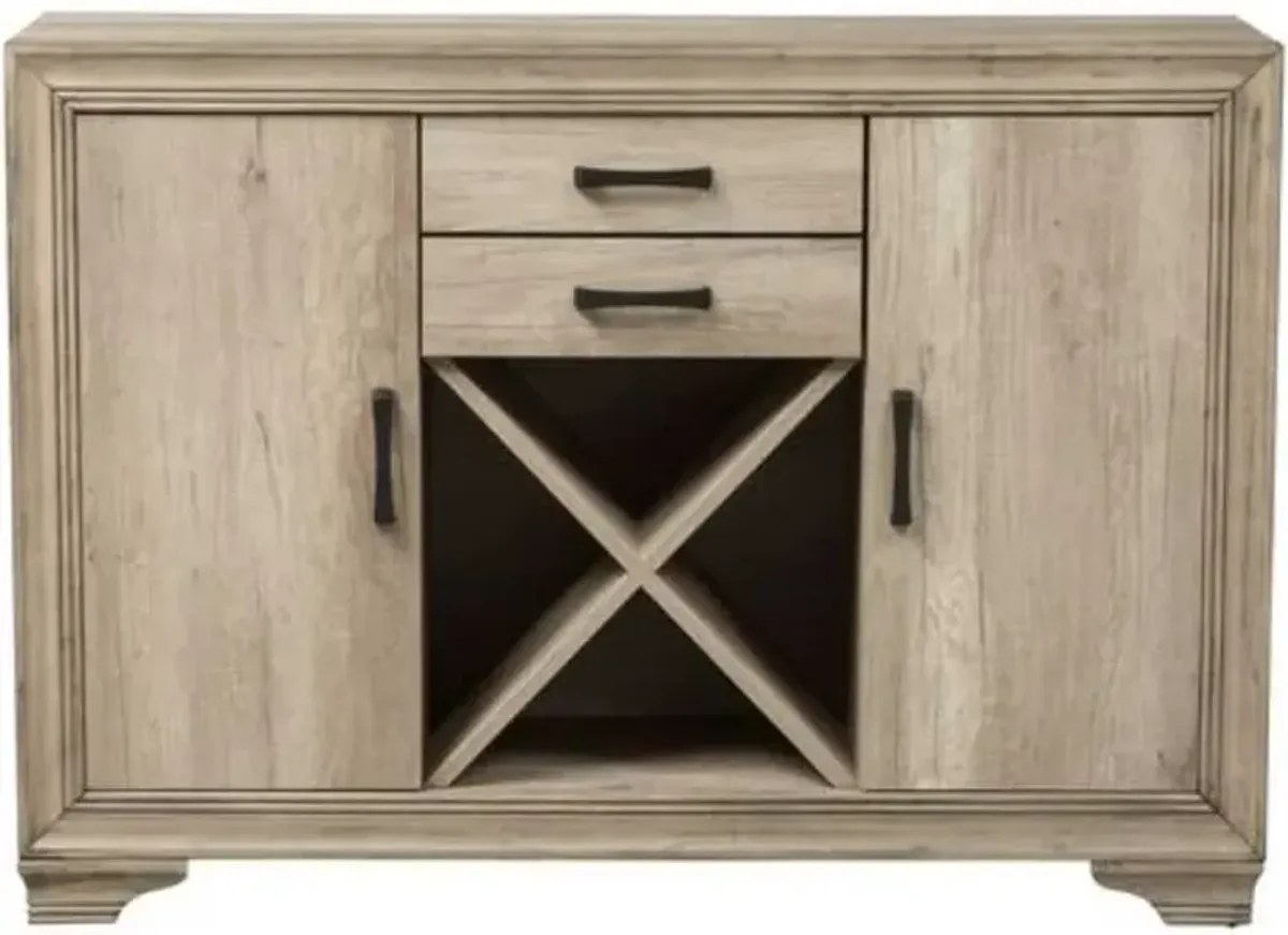 Liberty Furniture Sun Valley Sandstone Server