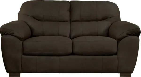 iAmerica Mashburn Chocolate Loveseat