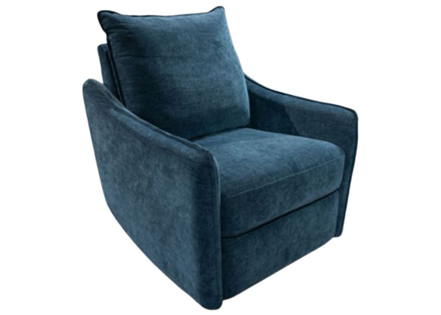 Signature Design by Ashley® McBurg Navy Swivel Power Recliner