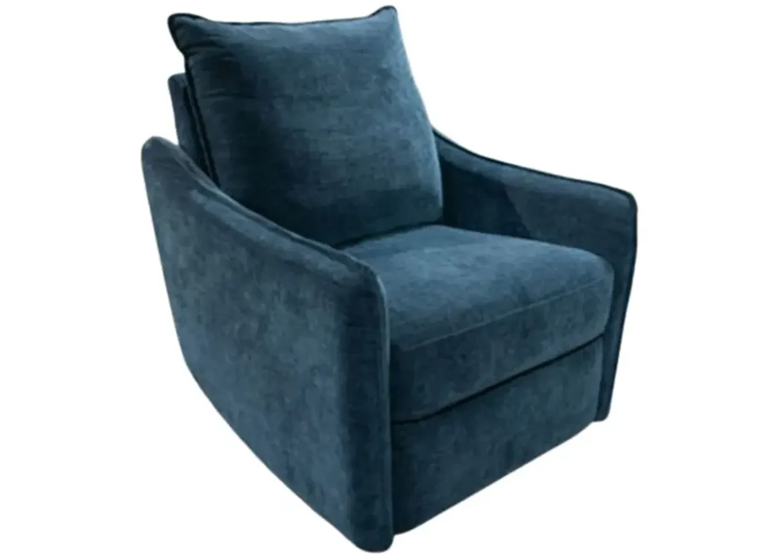 Signature Design by Ashley® McBurg Navy Swivel Power Recliner