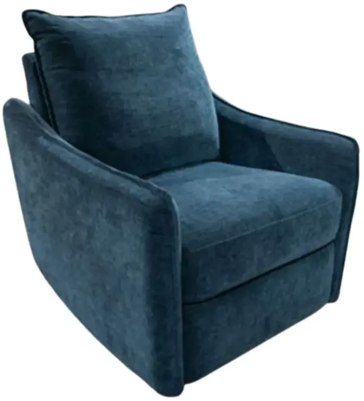 Signature Design by Ashley® McBurg Navy Swivel Power Recliner