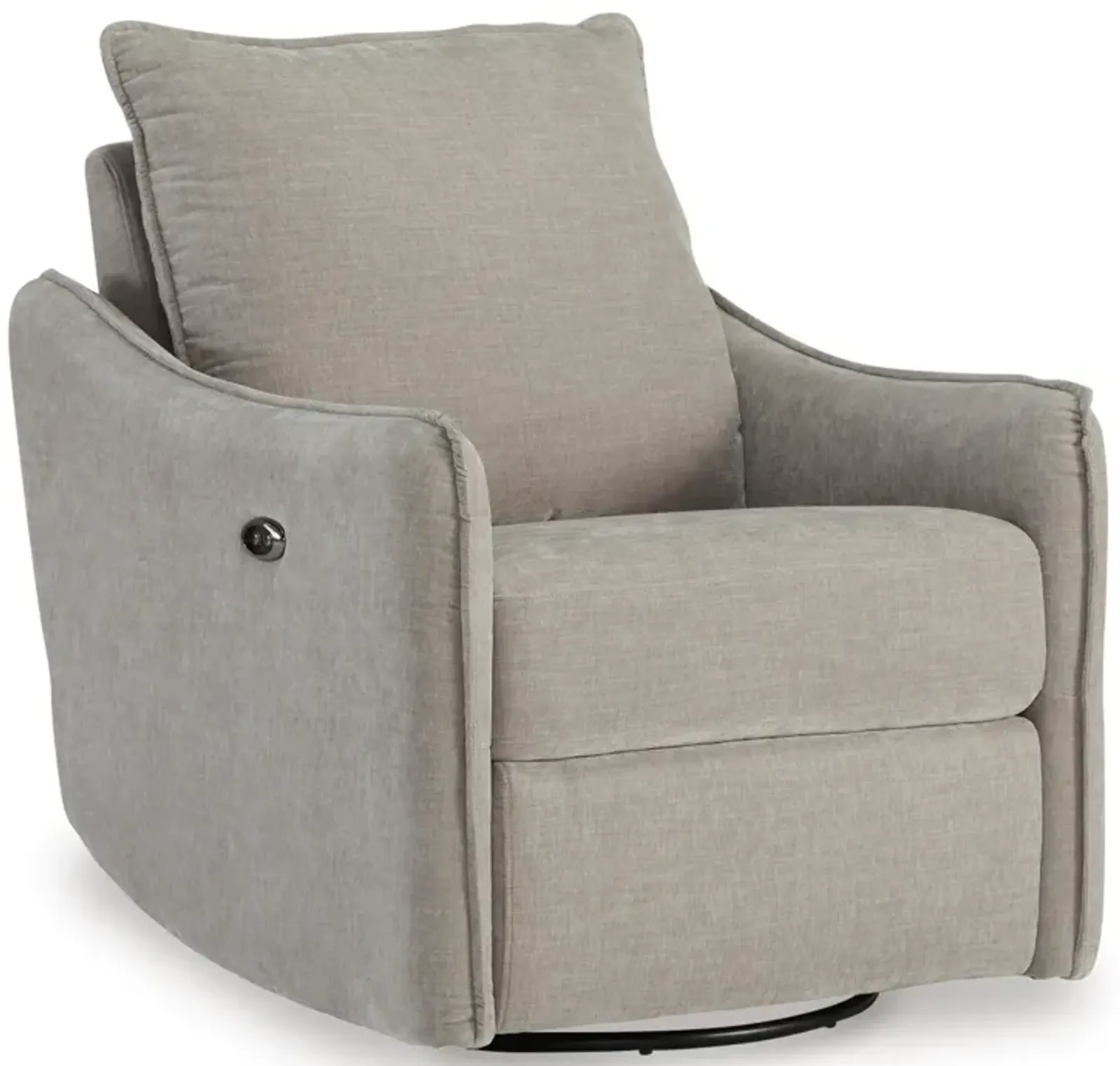 Signature Design by Ashley® McBurg Taupe Swivel Power Recliner