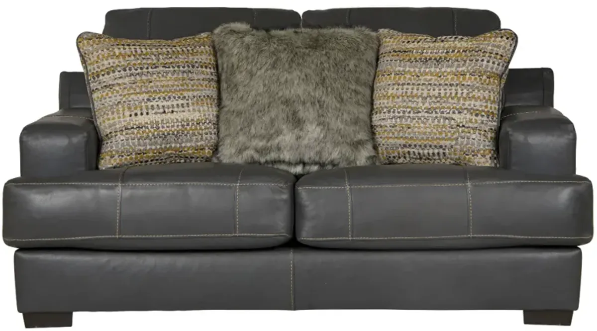 iAmerica Trento Gunmetal Loveseat