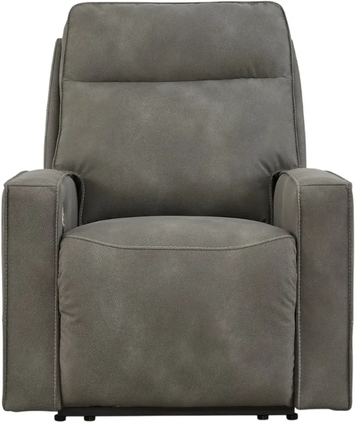 Signature Design by Ashley® Next-Gen Durapella Slate 35" Power Recliner