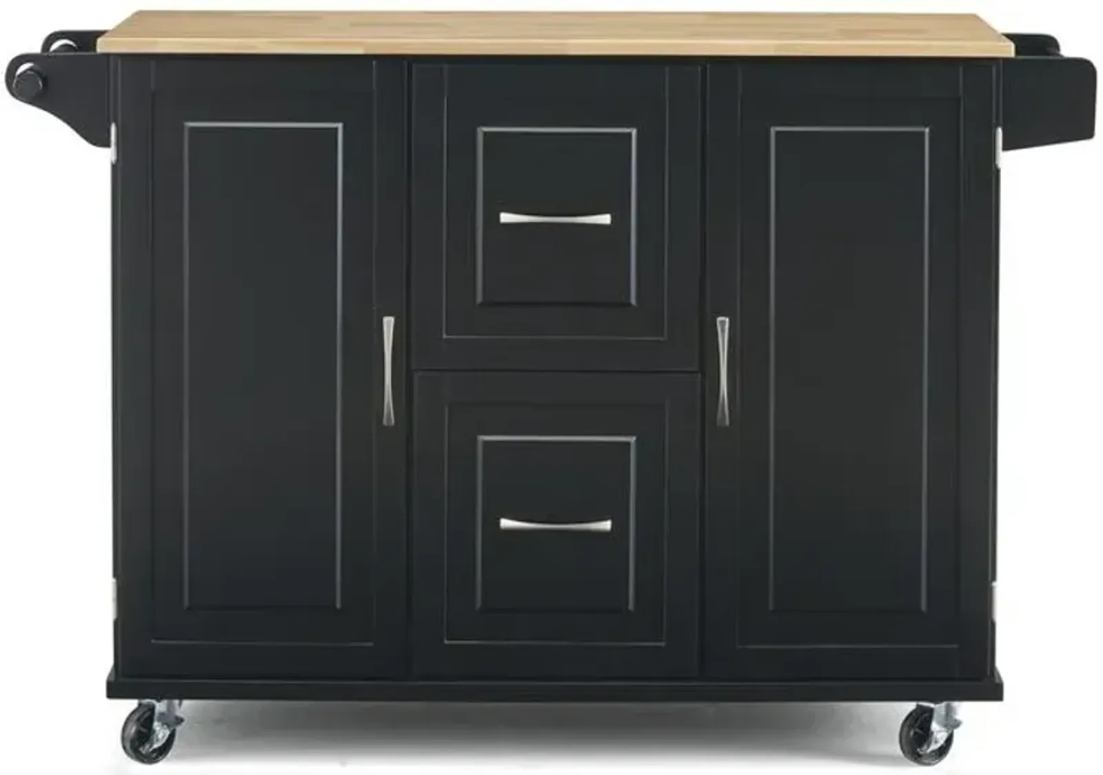 homestyles® Dolly Madison Black Kitchen Cart