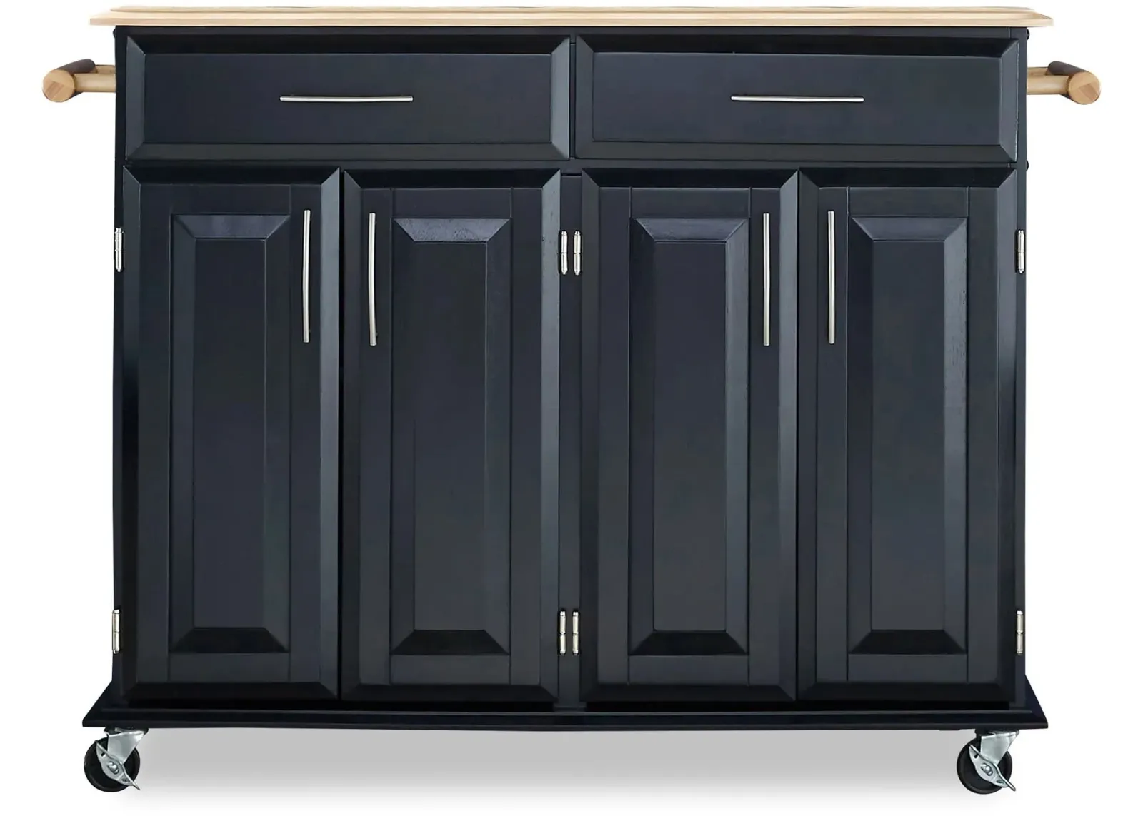 homestyles® Dolly Madison Black Kitchen Island