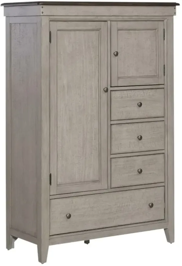 Liberty Furniture Ivy Hollow Dusty Taupe/Weathered Linen Door Chest