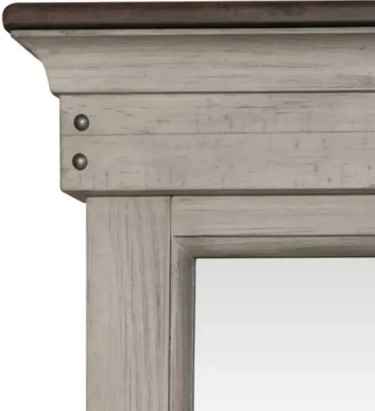 Liberty Furniture Ivy Hollow Dusty Taupe/Weathered Linen Mirror