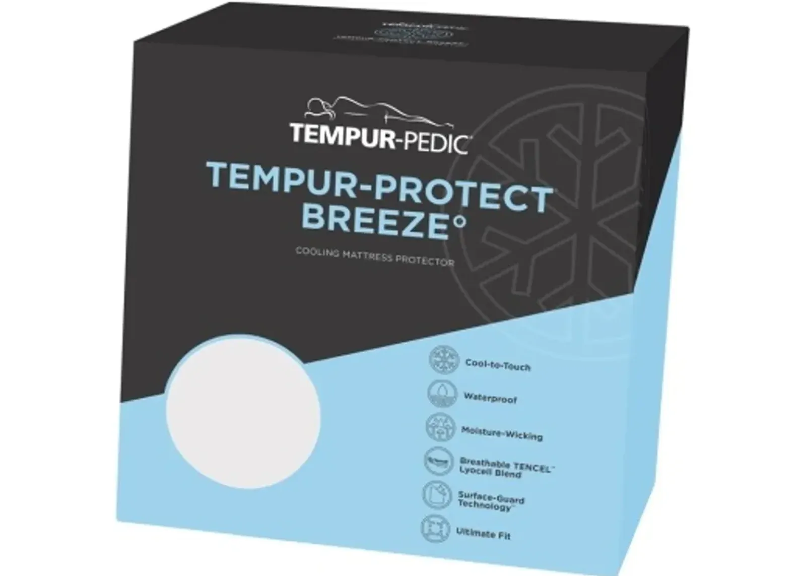 Tempur-Pedic® Tempur-Protect® Breeze Twin Mattress Protector