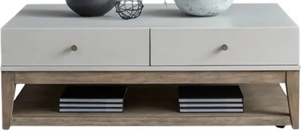 Liberty Furniture Berkley Square Khaki/Linen Cocktail Table