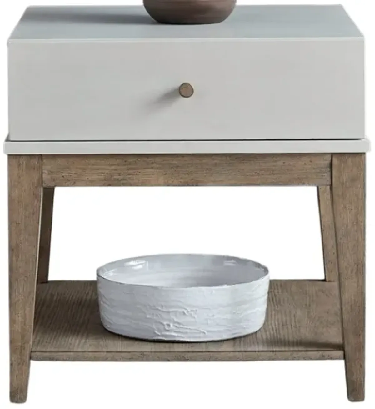 Liberty Furniture Berkley Square Khaki/Linen End Table