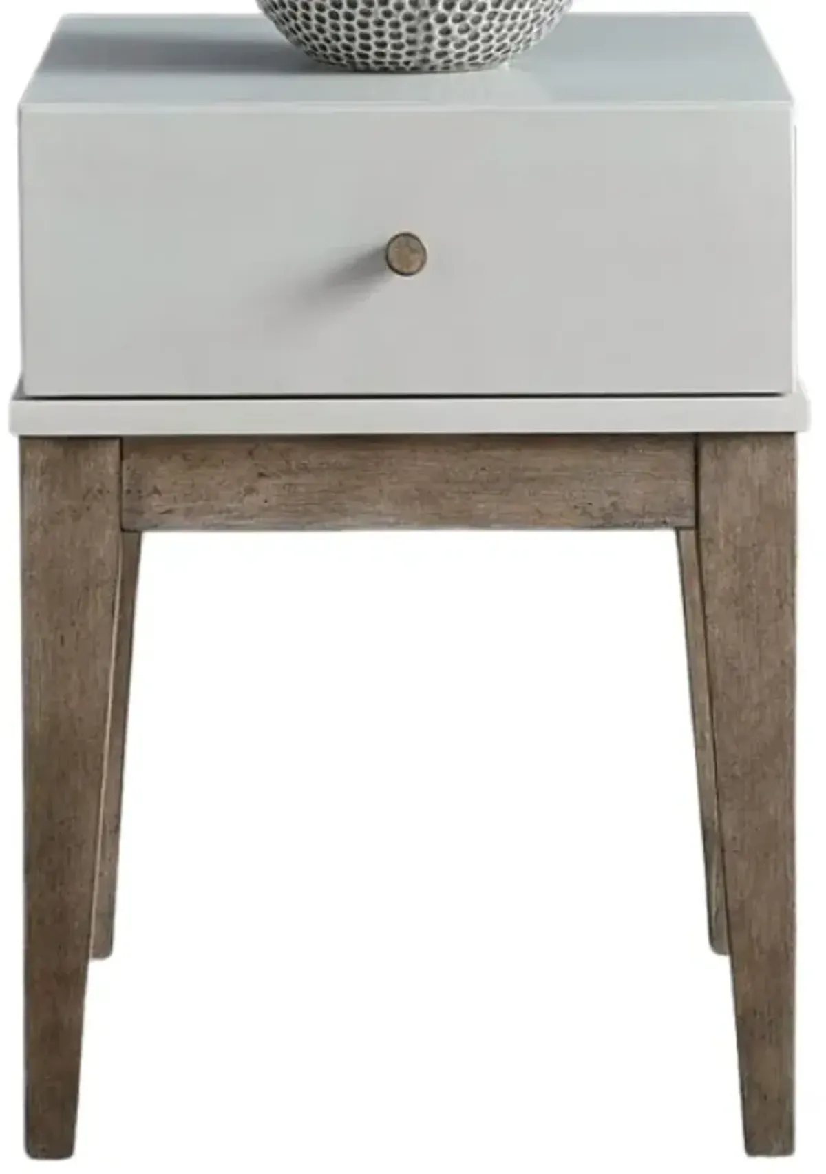 Liberty Furniture Berkley Square Khaki/Linen Chairside Table