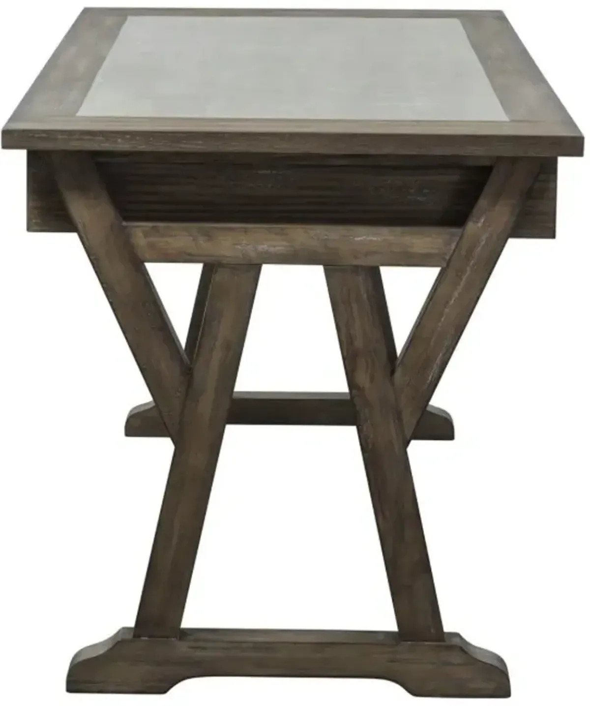 Liberty Furniture Stone Brook Rustic Saddle Laptop Desk