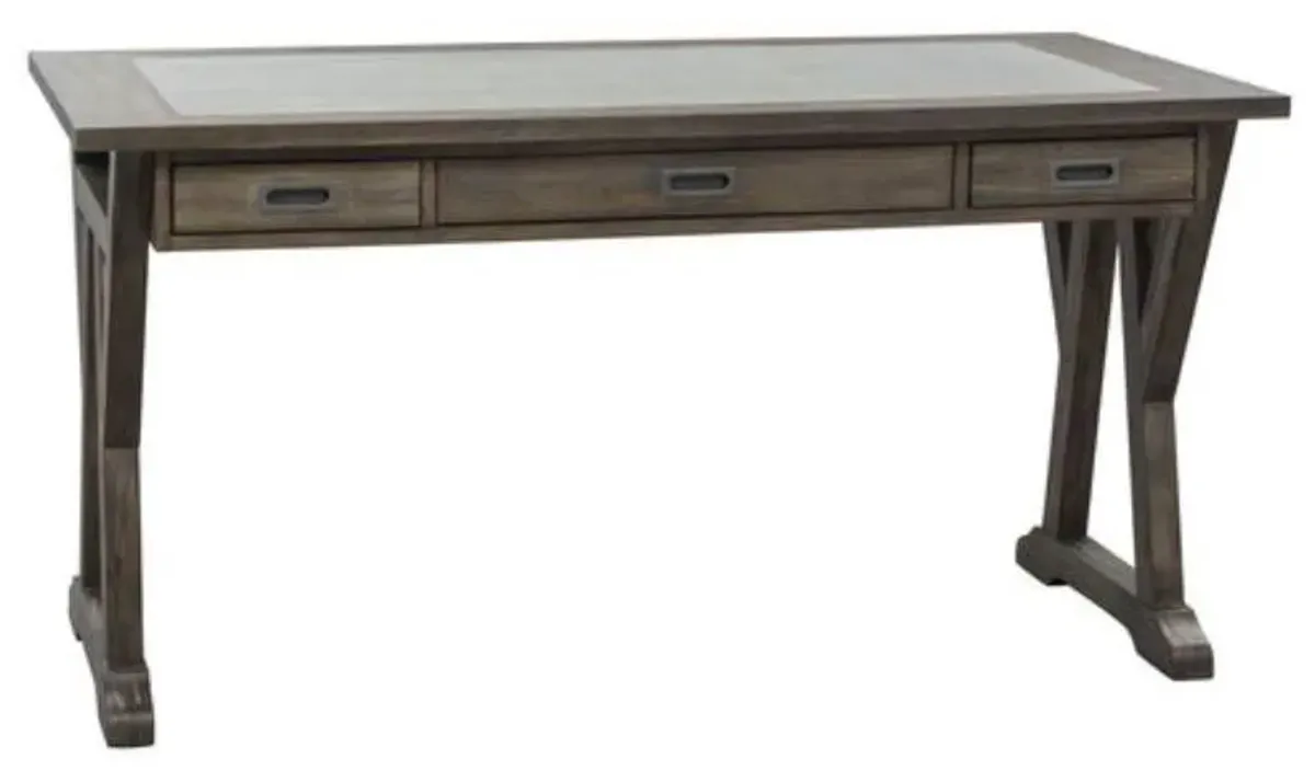 Liberty Stone Brook Rustic Saddle Executive Laptop Desk