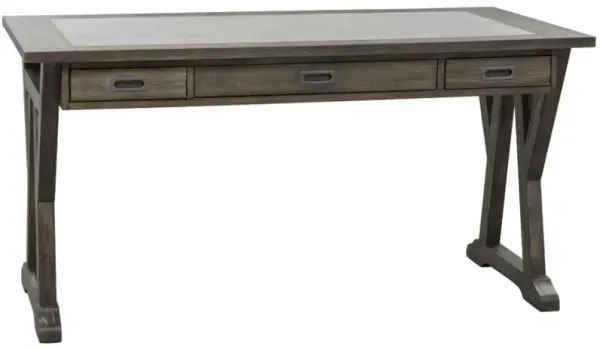 Liberty Furniture Stone Brook Rustic Saddle Laptop Desk