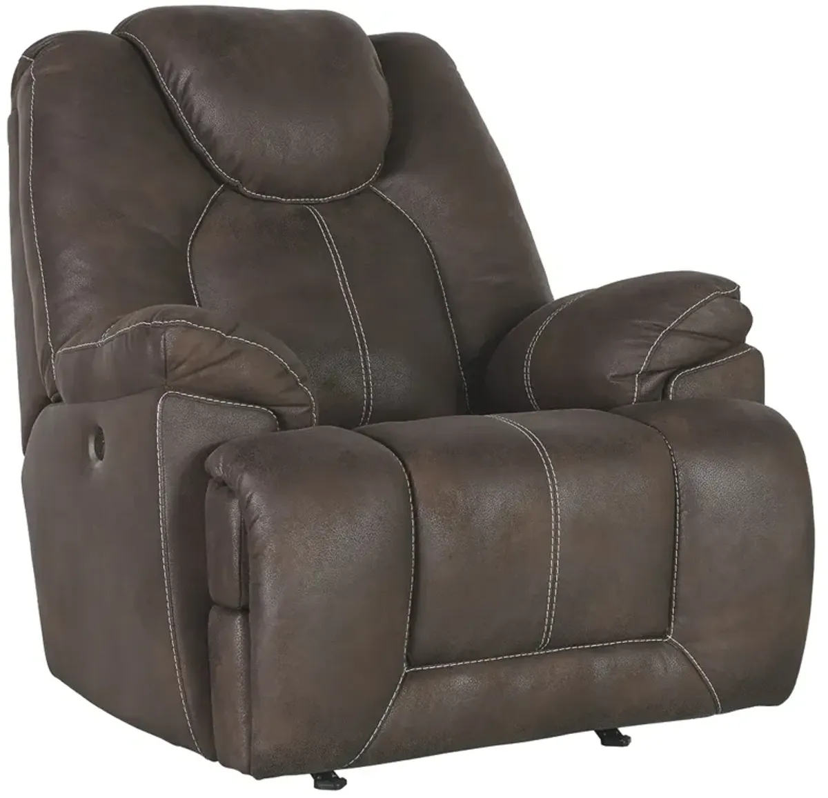 Signature Design by Ashley® Warrior Fortress Coffee Power Rocker Recliner