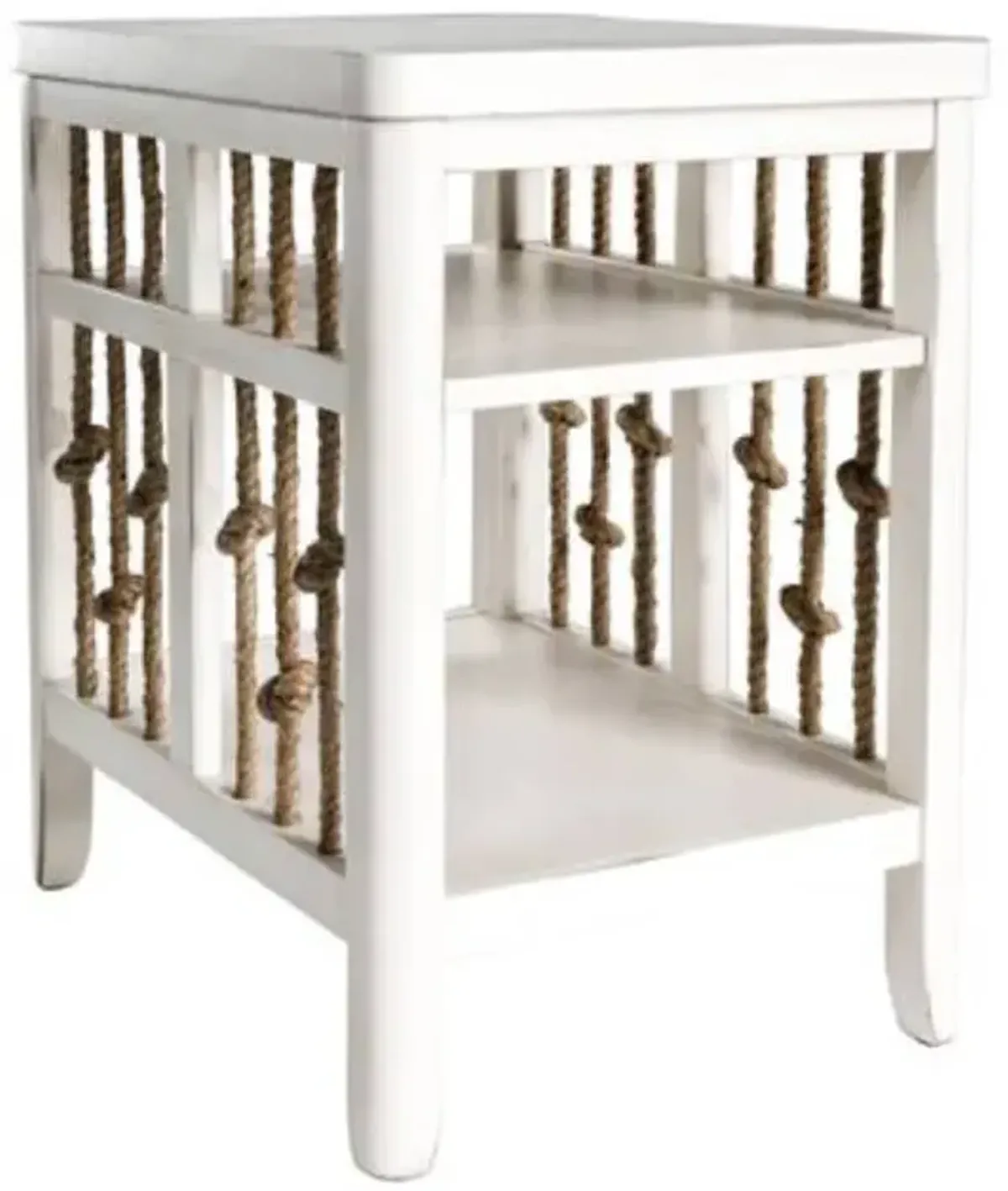 Liberty Furniture Dockside II White Chair Side Table