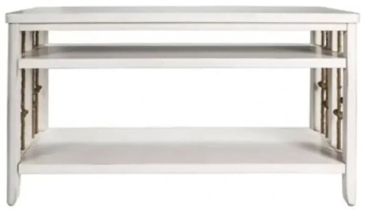 Liberty Furniture Dockside II White Sofa Table