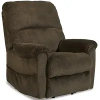 Signature Design by Ashley® Shadowboxer Chocolate Power Lift Recliner