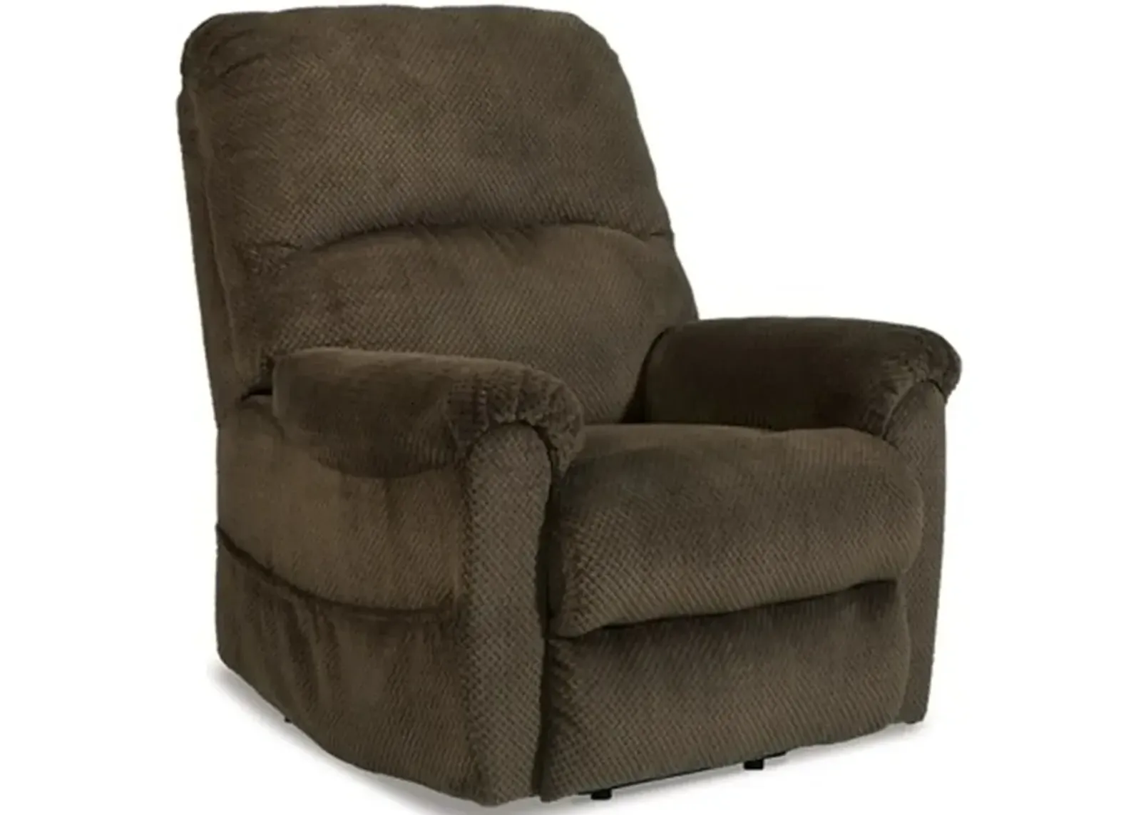 Signature Design by Ashley® Shadowboxer Chocolate Power Lift Recliner