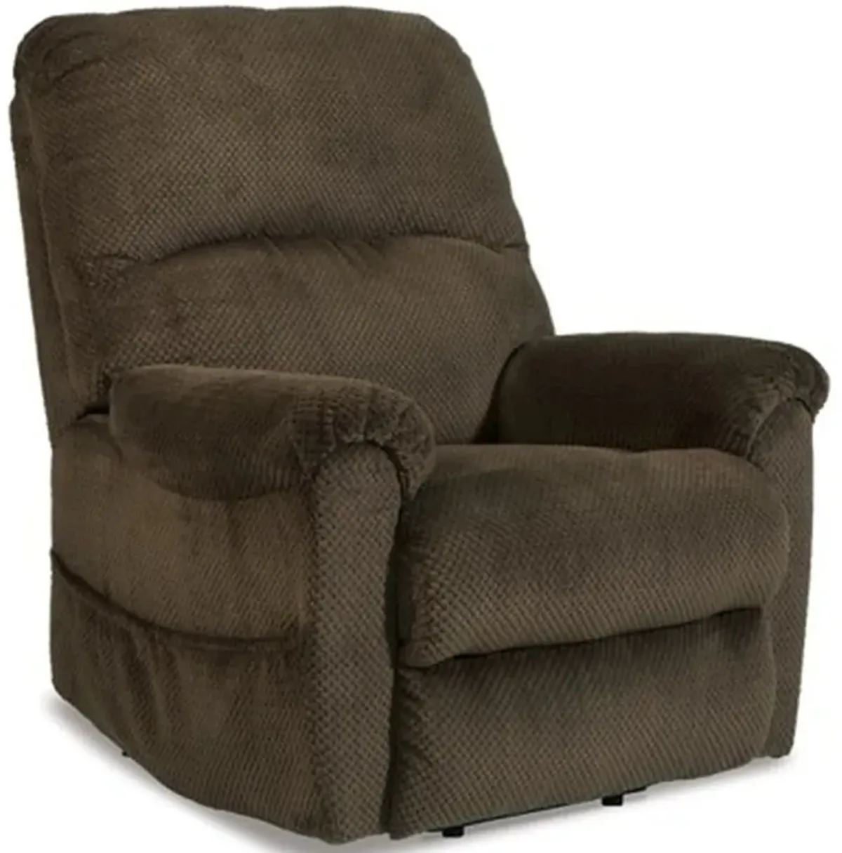 Signature Design by Ashley® Shadowboxer Chocolate Power Lift Recliner