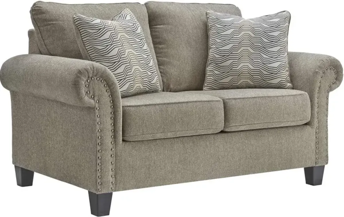 Benchcraft® Shewsbury Pewter Loveseat