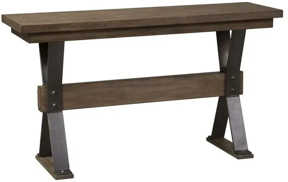 Liberty Furniture Sonoma Road Weather Beaten Bark Sofa Table
