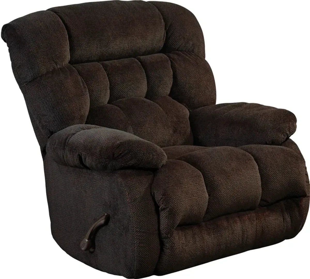 iAmerica Davis Chocolate Chaise Rocker Recliner