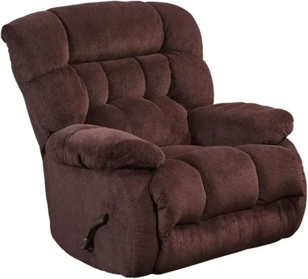 iAmerica Davis Cranapple Chaise Manual Rocker Recliner