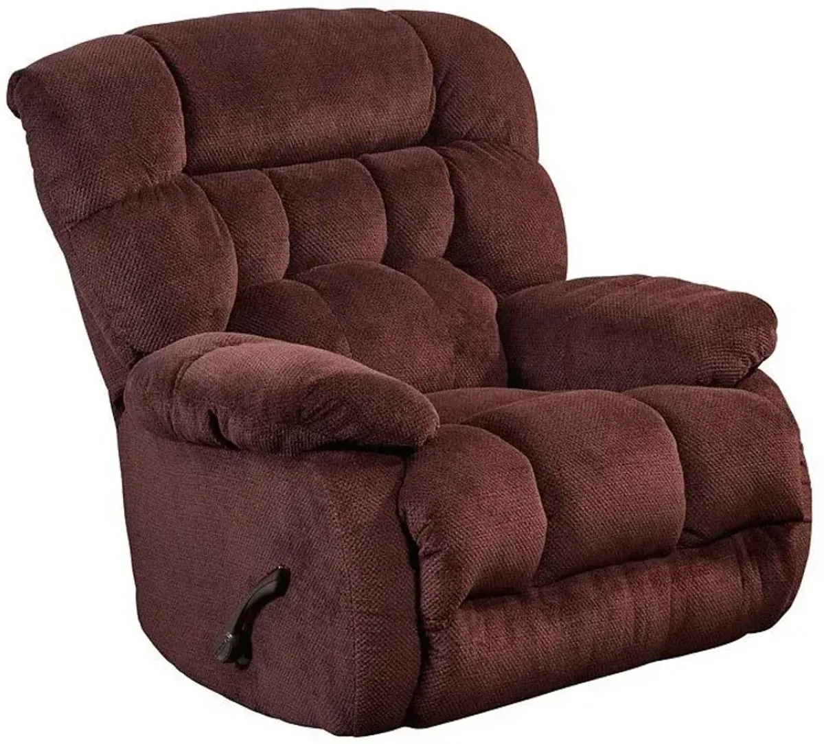 iAmerica Davis Cranapple Chaise Swivel Glider Recliner