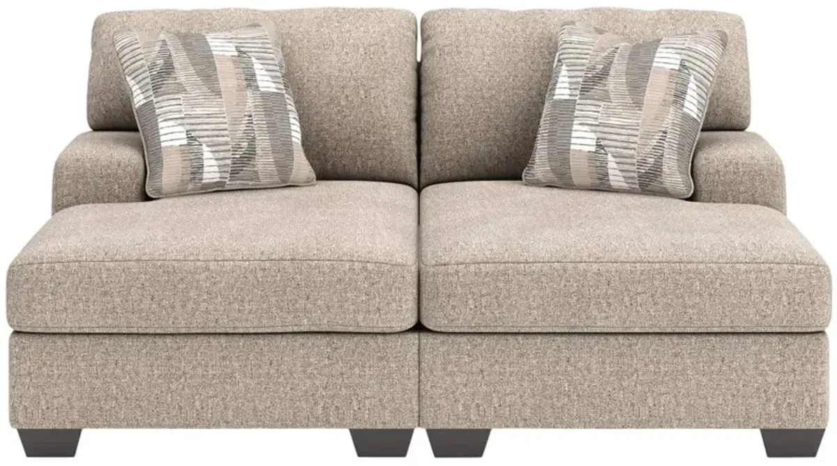 Benchcraft® Newellen 2-Piece Hemp Super Chaise Sectional