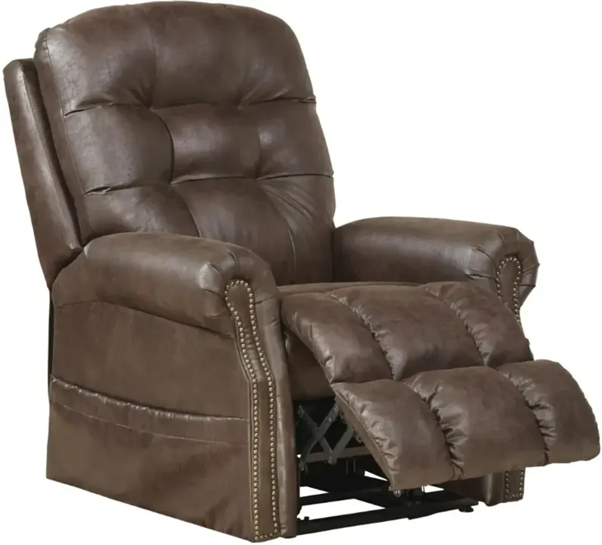 iAmerica Pennington Sable Power Lift Lay Flat Recliner with Heat and Massage