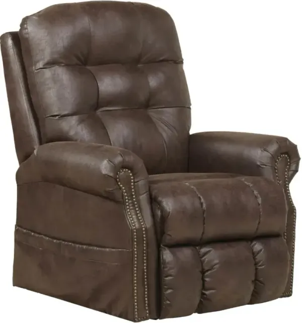iAmerica Pennington Sable Power Lift Lay Flat Recliner with Heat and Massage