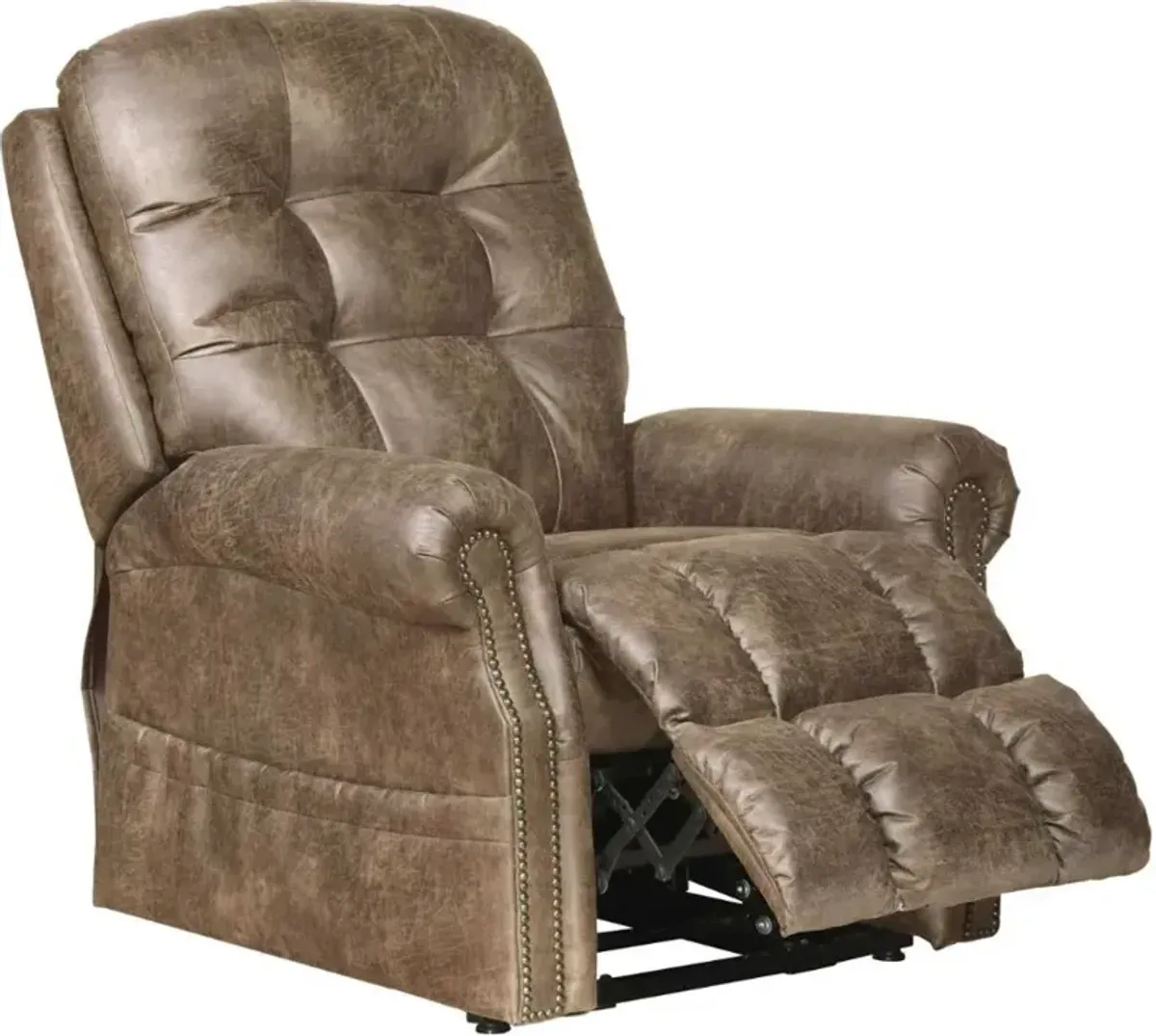 iAmerica Pennington Silt Power Lift Lay Flat Recliner with Heat and Massage